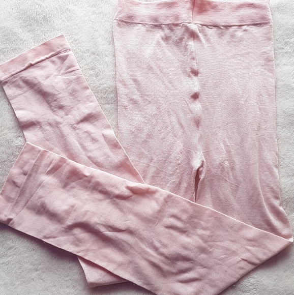 DANSKIN Pink Dance Tights / Footless - Picture 2 of 4